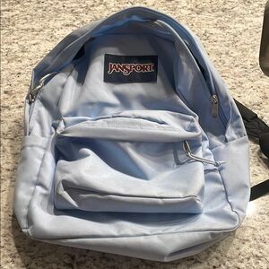 JanSport Light Blue Backpack
